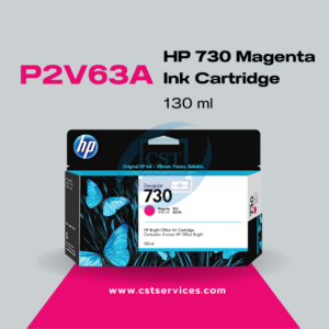 P2V63A HP 730 130-ml Magenta DesignJet Ink Cartridge