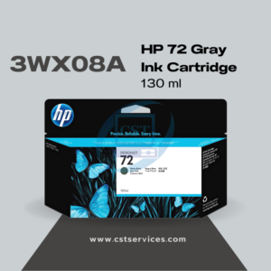 3WX08A HP 72B 130 ML Gray Ink Cartridge (รหัสเดิม C9374A)