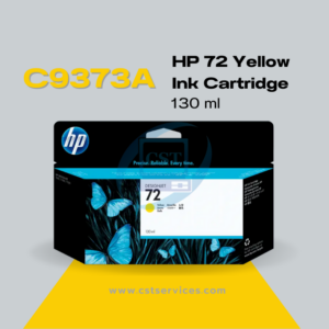 C9373A HP 72 130 ML Yellow k Ink Cartridge