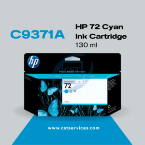 C9371A HP 72 130 ML Cyan Ink Cartridge