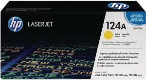 HP TONER #124A YELLOW