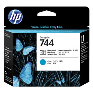 F9J86A HP 744 Photo Black and Cyan PrintHead