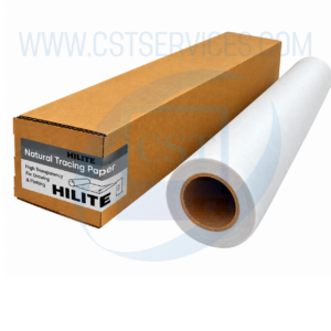 กระดาษไข ชนิดม้วน Hilite 90/95แกรมA3 29CM*50M