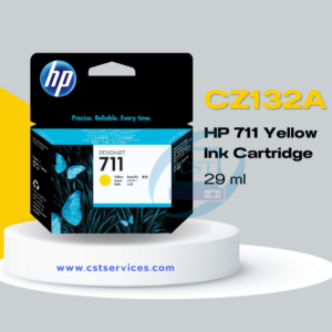 CZ132A HP No.711 Yellow Ink Cartridge (29ML)
