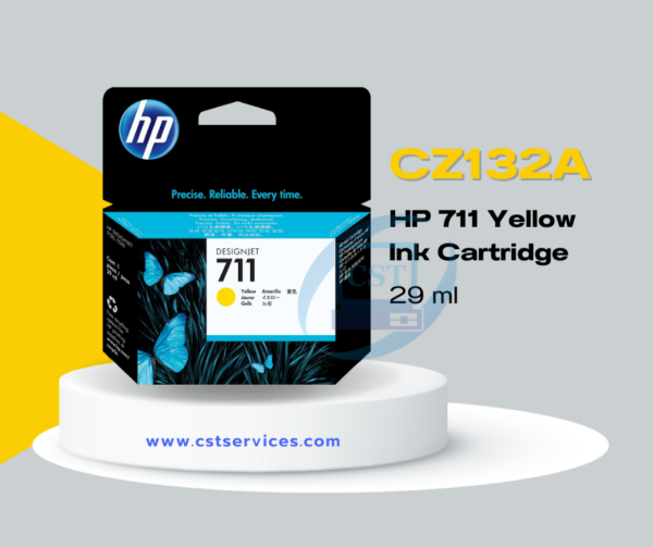 CZ132A HP No.711 Yellow Ink Cartridge (29ML)
