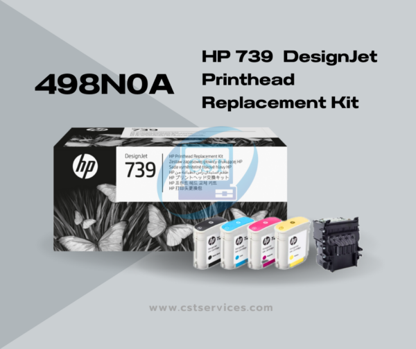 498N0A HP 739 DesignJet Printhead Replacement Kit
