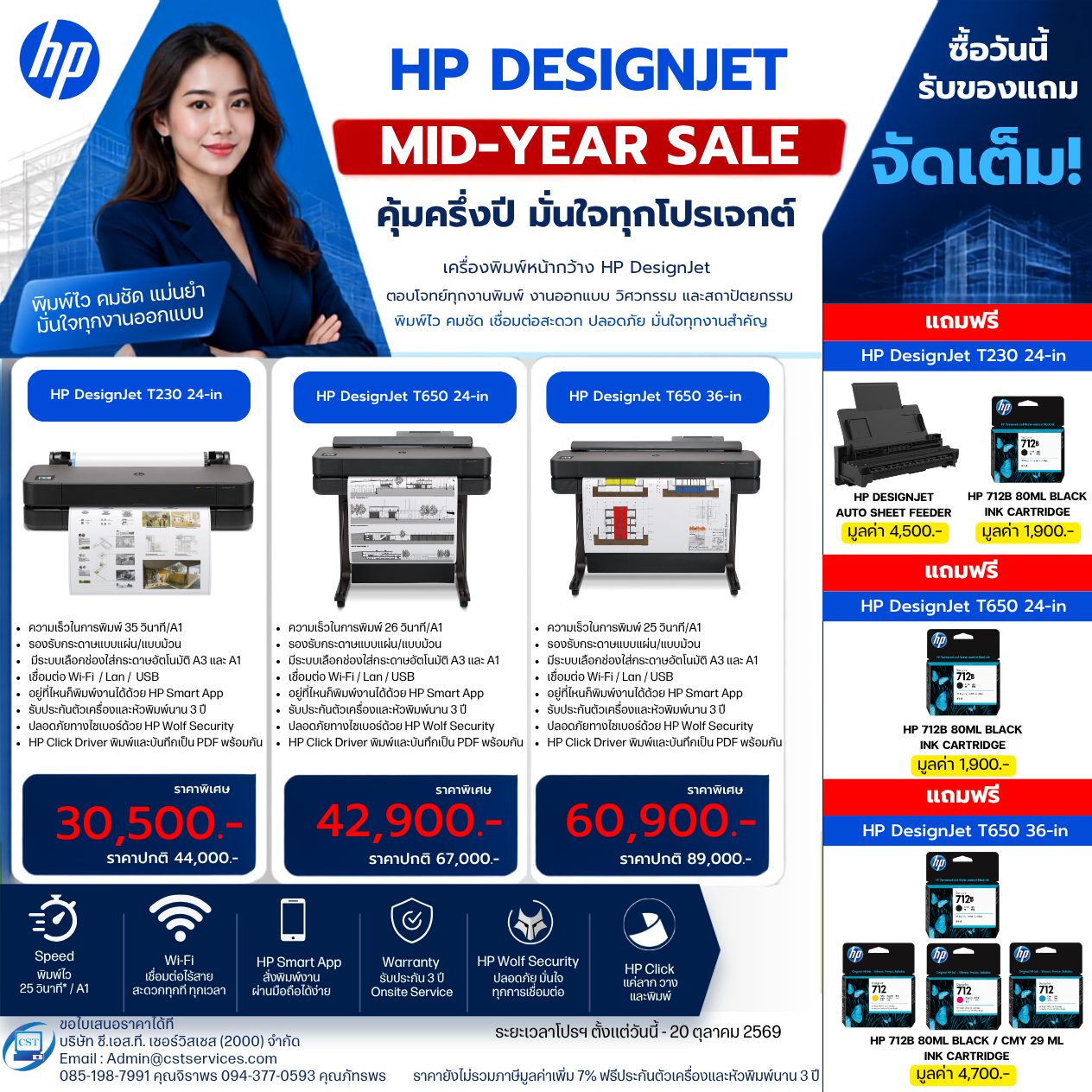 HP T230-T650