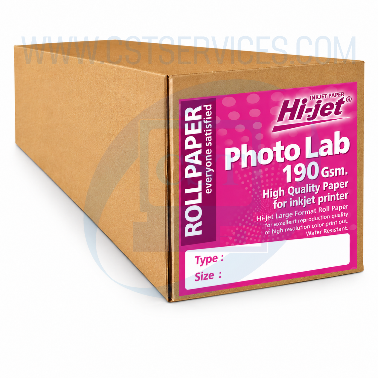 HI-JET PHOTO LAB PAPER 190 GSM 24IN 61cm*30m
