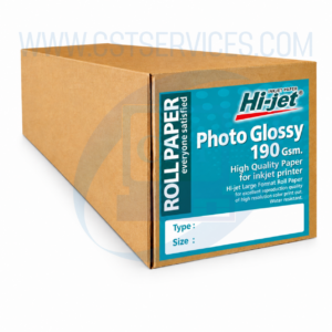 HI-JET PHOTO GLOSSY PAPER 190 GSM 24IN 61cm*30m